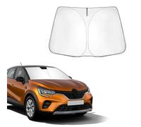 BSTW Parasol para Parabrisas de Renault Captur II 2020-2024 & Renault Captur I 2013-2019, Parasol Plegable con Aislamiento Térmico y Protección UV, Compatible con Renault Captur RS Line Hybrid
