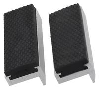 BSWXX 2 almohadillas magnéticas suaves de 3 a 8 pulgadas for prensas banco metal, herramientas máquina, blandas, piezas protección for fijación y madera .0502