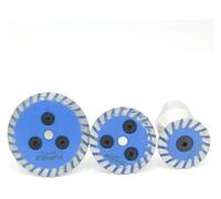 BSWXX Mini sierra de diamante con rosca M14 y disco corte turbo brida extraíble for granito, mármol, piedra hormigón .0409