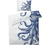 BSYYZQC Funda Nórdica Cama 150 Animal Funda de Edredón 240x220 Pulpo Juego de Funda Nórdica de Microfibra Suave con Cremallera y 2 Fundas de Almohada 50x75