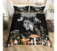 BSYYZQC Funda Nórdica Cama 150 Setas Funda de Edredón 240x220 AtrapasueñOs Juego de Funda Nórdica de Microfibra Suave con Cremallera y 2 Fundas de Almohada 50x75