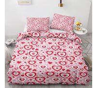 BSYYZQC Funda Nórdica Cama 180 Amar Funda de Edredón 260x240 Simple Juego de Funda Nórdica de Microfibra Suave con Cremallera y 2 Fundas de Almohada 50x75