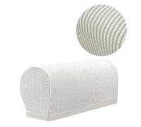 BSZCXBVMP Fundas para reposabrazos de sillas, Juego de 2 Fundas for reposabrazos sofá .ors Multicolor(White)