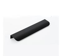 BSZCXBVMP Tiradores ocultos para armarios con borde para el Tamaños múltiples multicolores ocultos de la manija del cajón puerta gabinete(Schwarz,200mm)