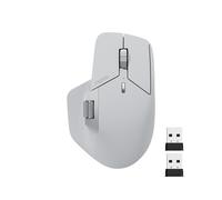 (BT 2.4G Azul) Ratón inalámbrico recargable multimodo Rapoo MT760L/MT760M ergonómico con soporte para