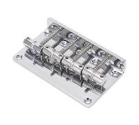 BT 32 86MM Puente para bajo Eléctrico de 4 Cuerdas Puente Fijo con 7 Orificios para Tornillos Accesorios de Rendimiento
