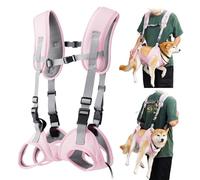 BT Bear Eslinga de transporte para perros, mochila portátil para exteriores, mochila de emergencia para perros, bolsa de transporte para perros mayores, lesiones articulares, artritis, escaleras