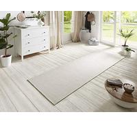 BT Carpet Nature - Alfombra de Cocina para Interiores y Exteriores, Antideslizante, Tejido Plano, Pelo Corto, Aspecto de Lana, Alfombra de Cocina para Pasillo, Cocina, jardín, terraza, baño, 80 x 500
