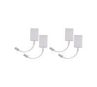 BT Enchufe Una ADSL RJ11 Divisor de Microfiltro de Internet de Banda Ancha Paquete de 4, BT Macho Una BT Y RJ11 Hembra para Módem de Línea Fija