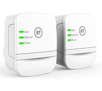 BT Multiport - Extensor de Banda Ancha y Adaptador Powerline Passthrough Multicolor Broadband Extender 600 Kit