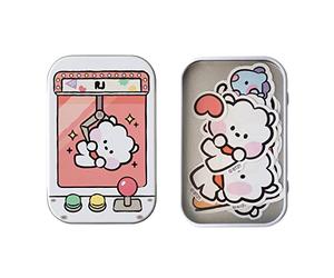 BT21 minini - Juego de pegatinas para caja de lata RJ