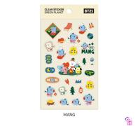 BT21 - Official Clear Sticker [PLANET] - MANG [PLANET]