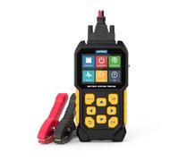 BT460 - Comprobador de batería para coche, 30-2000 CCA con pruebas de batería, arranque, carga/carga, capacidad de duración de la batería, probador de resistencia interna, pantalla a color de 2,8