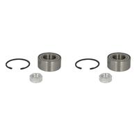 BTA 2x Cubo Juego Cojinete Delantero de Rueda para Peugeot 207 Cc Citroën C3 III