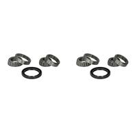 BTA 2x Cubo Kit Cojinete de Rueda Trasero para Honda Accord I Hatchback Prelude