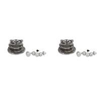 BTA 2x Cubo Kit Cojinete de Rueda Trasero para Smart Fortwo Coupé Forfour Sedán