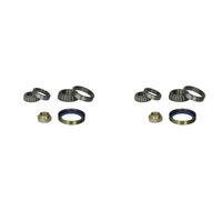 BTA 2x Eje de Rueda Juego de Cojinetes Trasero para Fiat Ducato Camión/Chasis