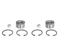 BTA 2x Juego Rodamientos Buje Eje Delantero para Volvo 480 E 460 L 464 445