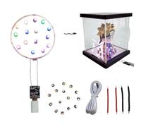 BTBEMO Luz de inducción de bobina de luces led inalámbricas led de alto brillo colorido de 12PCS para kits de arte y artesanía Añadir diversión de vida