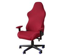 BTBTB Fundas for Asientos de sillas de Oficina, Fundas elásticas for sillas de Juego, con 1 par de Fundas for reposabrazos, Silla reclinable Estilo Carrera(Red)