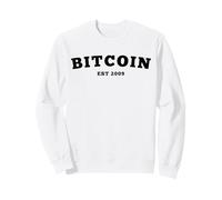 BTC Bitcoin Was Founded in 2009 Sudadera