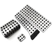 BTDLE Funda de Pedal para Coche para Mercedes Benz W203 W222 R172 R231 W204 W210 W211 W212 X204 W218,Antideslizante Pedal de Acelerador de Coche Cubrepedales Automó,A/4pcs at