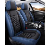 BTDLE Juego Completo de Fundas Asientos Coche para Toyota Wish (AE20) 2. Gen, Automóvil Protector De Asiento para Delanteros Y Traseros, A/Black-Blue-A/Standard