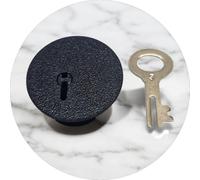 BTE - Cerradura para hucha (39 mm, con llave)