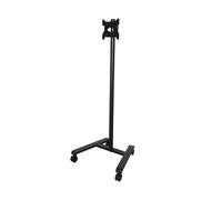 Btech B-Tech BT7504/B V2 Soporte de Pie Móvil para Pantallas 55" Soporte de pie móvil para pantallas de hasta 55", con ruedas con freno, gestión de cables