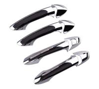 BTEDSXC Cubierta Manija Puerta Compatible con Benz para Clase E GLK W212 X204 2010 2011 2012 2013 2014 2015 Kit Tapa De Moldura De Manija De Puerta Exterior Cromada Plateada LHD
