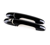 BTEDSXC Cubierta Manija Puerta Compatible con Fiat para 500 595 695 Material ABS Embellecedores 2 Piezas Cubierta Manija Puerta Exterior Coche Accesorios Repuesto para Coche