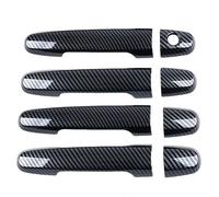 BTEDSXC Cubierta Manija Puerta Compatible con Lexus para Es300 Es330 XV30 2002 2003 2004-2006 Embellecedores De Manijas Puerta De Fibra De Carbono Cromados Plateados Negros Mate