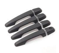 BTEDSXC Cubierta Manija Puerta Compatible con Mitsubishi para Triton L200 ML MN MQ 2005 2006-2017 1 Juego De Embellecedores De Manija De Puerta Exterior Cromados Negros Accesorios para Coche