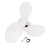 BTER Hoja de hélice de Motor, Hoja de hélice de Motor de 1 / 4x5in Estable y fácil de operar con Accesorios de instalación para Motor fueraborda sin escobillas de 3.5HP para Barco