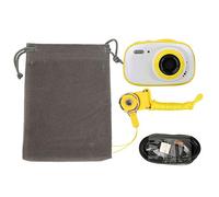 BTER Mini cámara con Pantalla HD de 2,4 Pulgadas, cámara Digital para niños, para grabación Normal Grabación de vídeo Disparo retardado Disparo Continuo(Yellow)