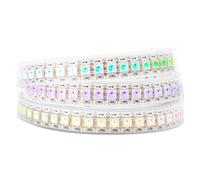 BTF-LIGHTING 3.2FT 144 leds/pixels/m 1m WS2812B impermeable IP67 individualmente direccionable Sueño en color Tira led pixel Sueño en color