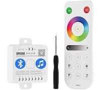 BTF-LIGHTING 4 Zonas 2.4GHz RF Control Remoto RB3 & SP630E Bluetooth Controladores Kit Soporta PWM FCOB COB SMD WS2811 WS2812B WS2814 WS2815 SK6812 IC etc. SPI RGB RGBW tira de LED DC5V DC12V DC24V