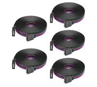 BTF-LIGHTING 4PIN 22AWG JST SM LED Conector 5pcs/Pack Conector Macho Hembra con 2m de Cable para PWM SMD FCOB RGB LED Tira sin Soldar Cable Controlador