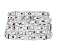 BTF-LIGHTING 5050 RGBW RGB+blanco cálido(2700K-3000K) 4 colores en 1 LED 5m 60LEDs/m Luces de cinta LED multicolor IP30 PCB blanco no impermeable DC24V para la decoración del dormitorio