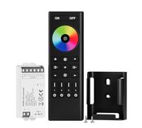 BTF-LIGHTING 5050SMD FCOB COB RGBW RF Control Remoto RC03RFB&C04RF Kit Controlador 4-Zona RF 2.4GHz Inalámbrico Control Remoto Grupo para 5pin RGBW(+V R G B W) Tiras LED DC5V DC12V DC24V