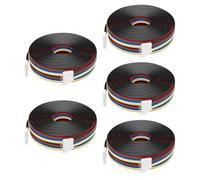 BTF-LIGHTING 6PIN 22AWG JST SM LED Conector 5pcs/Pack Conector Macho Hembra con 2m de Cable para PWM SMD FCOB RGBCCT LED Tira sin soldar Cable Controlador