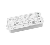 BTF-LIGHTING CH21W COB WiFi+2.4G Controlador LED 2 en 1 de alta frecuencia Compatible con control remoto RF, Tuya/Smart Life, Google Assistant y Alexa para tiras LED FCOB SMD PWM de un solo color CCT