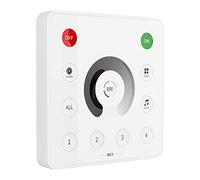 BTF-LIGHTING RC1 Inalámbrico 2.4G RF 4 Zone Un Solo Color Tira de LED Panel Smart