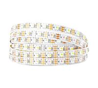 BTF-LIGHTING RGBW RGBNW Natural White SK6812 (Similar WS2812B) 16.4ft 5m 60leds/pixels/m Individually Addressable Flexible 4 color in 1 LED Dream Color LED Strip Waterproof IP30 DC5V