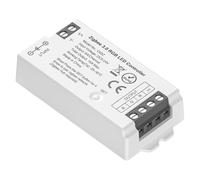 BTF-LIGHTING Zigbee 3.0 C03Z Controlador LED Soporte RGB Color 4 pin (+V R G B) PWM LED Strip Bombilla Compatible con Echo Plus Echo(4th Gen) ZigBee3.0 Bridge/Gateway DC5V/DC12V/DC24V Max 15A