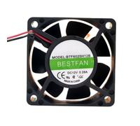 BTF6025H12B 6025 12V 0.28A 60x60x25mm 6CM Dual Ball Bearing Fan