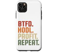 BTFD Compra The Dip HODL Profit Repite BTC Bitcoin Blockchain Carcasa para iPhone 11 Pro MAX