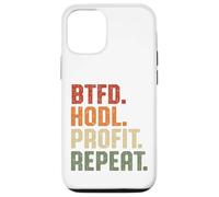 BTFD Compra The Dip HODL Profit Repite BTC Bitcoin Blockchain Carcasa para iPhone 12/12 Pro