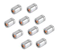 BTFO 10 Luces LED en Miniatura, Mini Luces con Batería Incluida para Manualidades de Bricolaje Casa de Muñecas Lámpara Eléctrica Pequeña para Decoración de Linternas Papel Accesorios (Luz Roja)