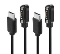 BTFO 2 Uds Cables Carga USB-C para Plaud Note AI Grabadora, Cargador de Repuesto Magnético Tipo C de 1m Compatible con Plaud Note AI